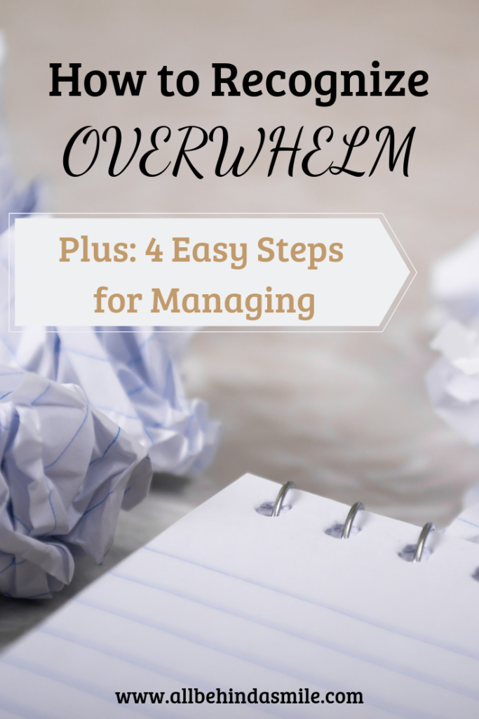 How to Recognize Overwhelm