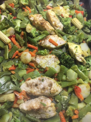 Sheet Pan Chicken and Vegetables