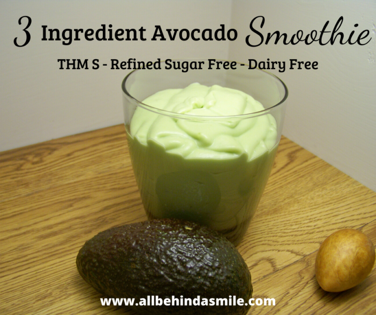 3 Ingredient Avocado Smoothie