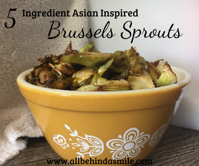 5 Ingredient Asian Inspired Brussels Sprouts