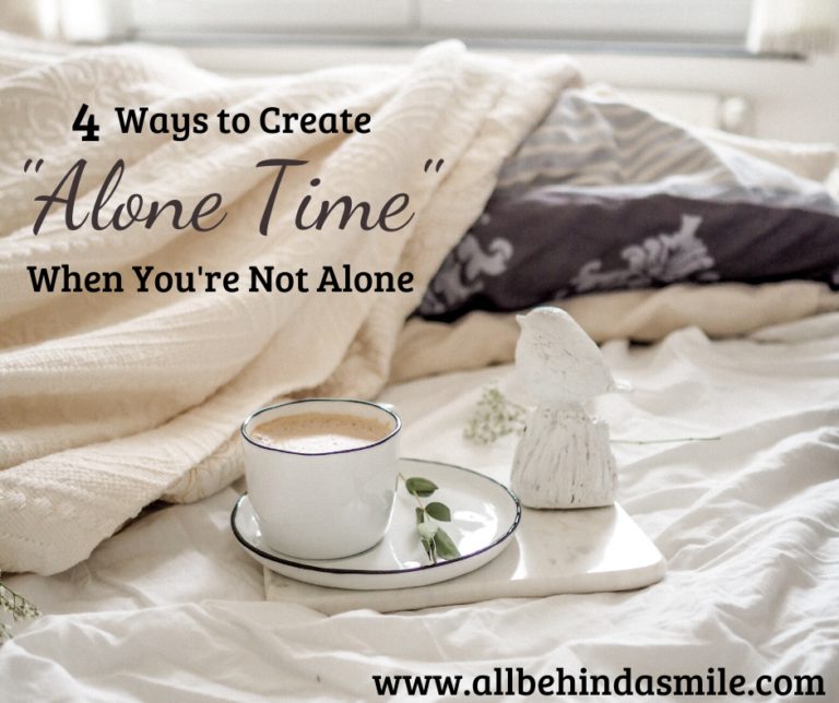 4 Ways to Create Alone Time When You're Not Alone