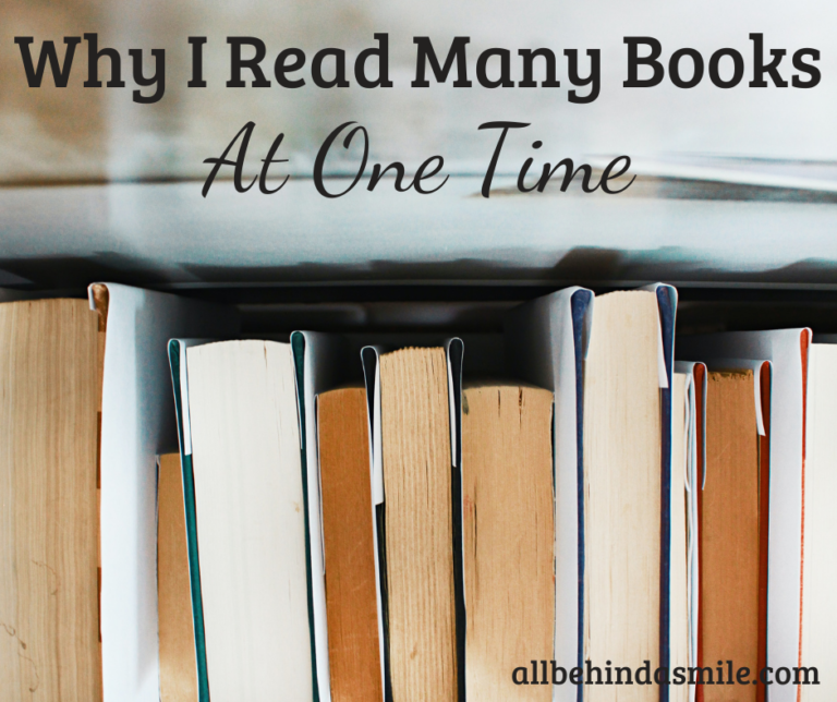 Why I Read Many Books at One Time