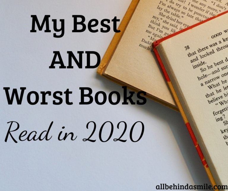 My Best and Worst Books Read in 2020