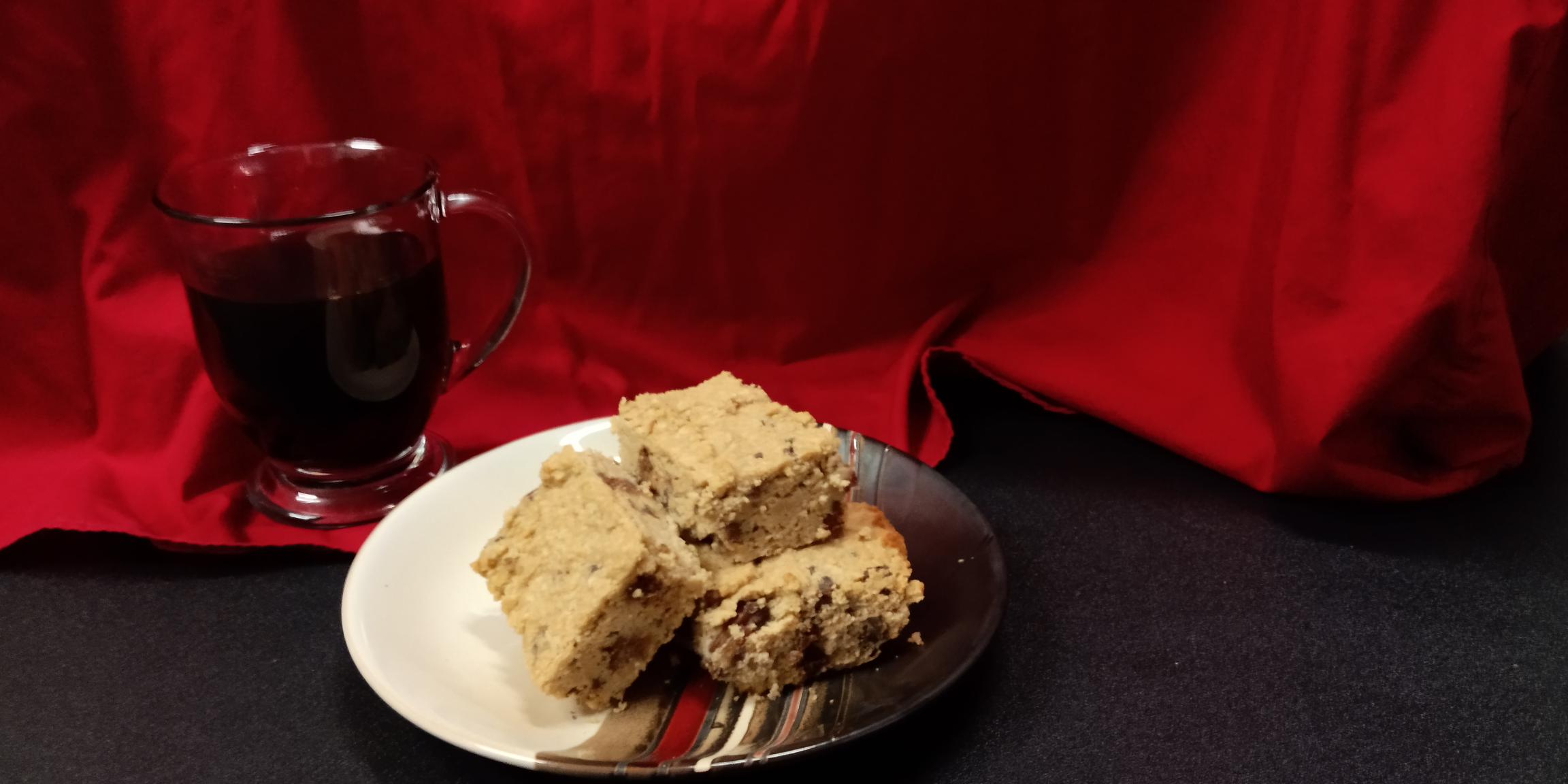 Praline Coffee Blondies