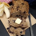 Blueberry Banana Oat Bread