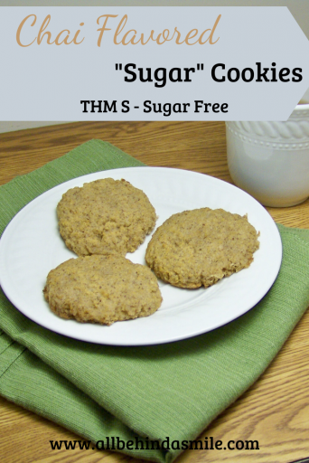 Chai Flavored "Sugar" Cookies