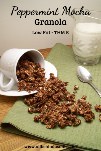 Peppermint Mocha Granola - THM E