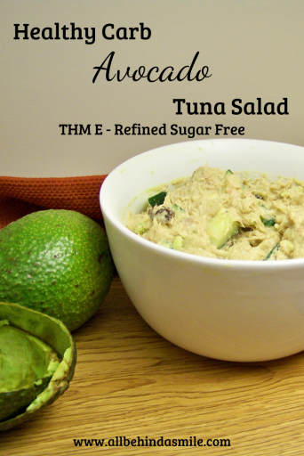 Healthy Carb Avocado Tuna Salad