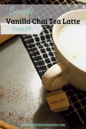 Sugar Free Vanilla Chai Tea Latte